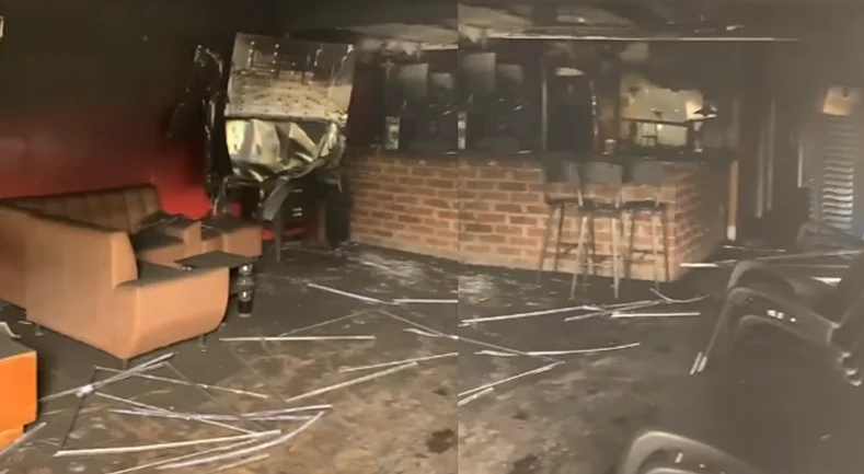 Incendio en bar San Alejo de Valledupar.