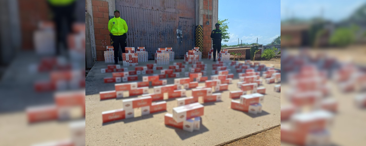 El material incautado fue dejado a disposición de la Dirección de Impuestos y Aduanas Nacionales (DIAN), que será la encargada de adelantar los trámites administrativos y definir la disposición final de la mercancía.