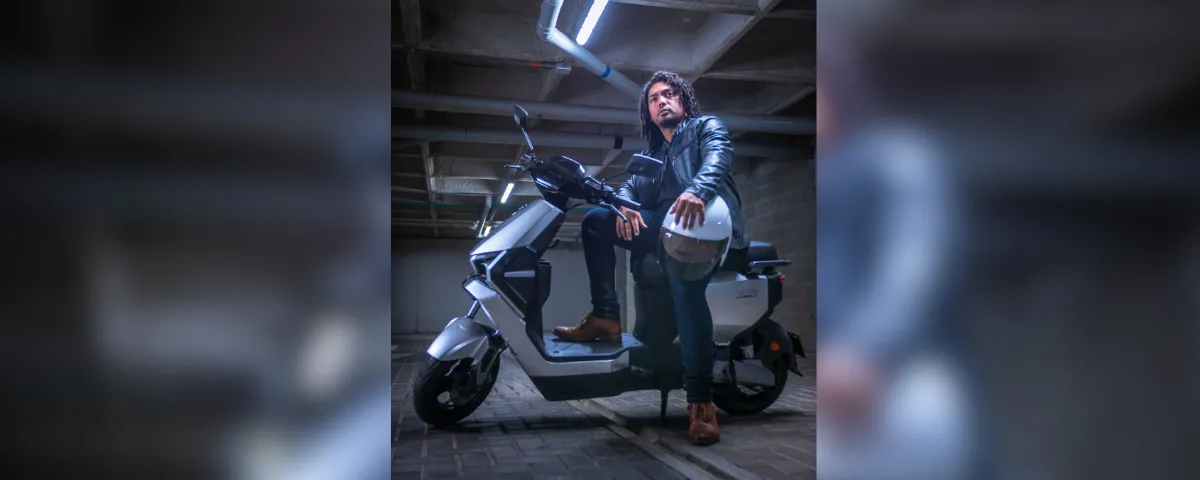 Moto Ofero negra. FOTO: suministrada