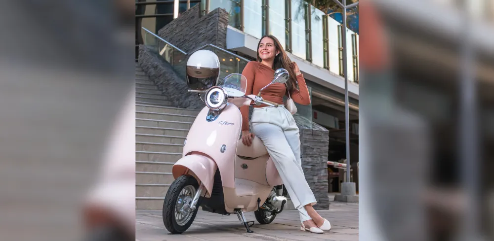 Moto Ofero Magical rosa. FOTO: suministrada