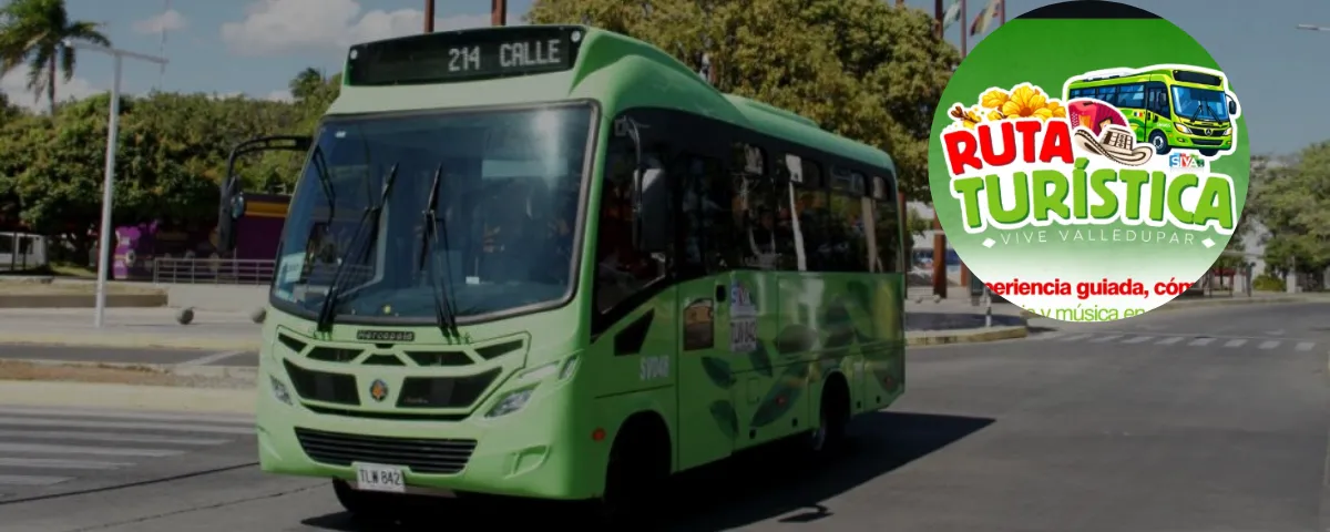 Ruta turistica del Sistema Integral de Transporte de Valledupar
