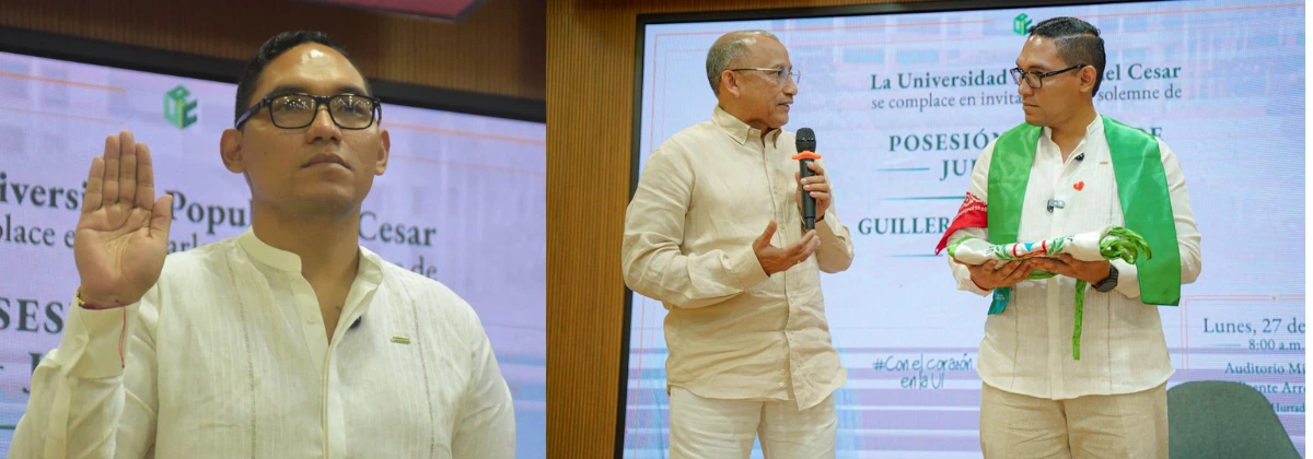 web-Guillermo Echavarría, nuevo rector de la Universidad Popular del Cesar.