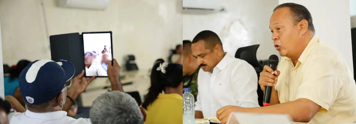 web-Óscar Alberto Garrido, quien era alcalde encargado del municipio de Chiriguaná durante la firma del convenio.