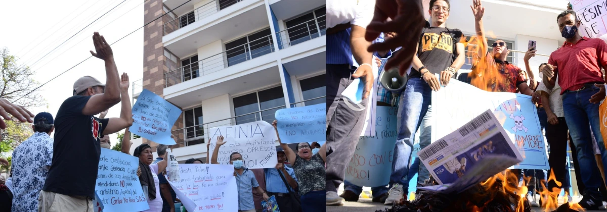 Afinia no abrirá sus oficinas por amenaza de disturbios.WEB