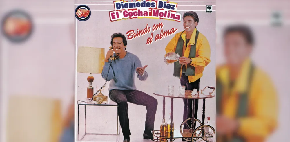 Portada álbum “Brindo con el Alma”, lanzado en 1986.  Foto: Sony Music. 
