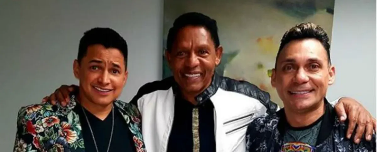 Jorge Celedón, Israel Romero y Jean Carlos Centeno.