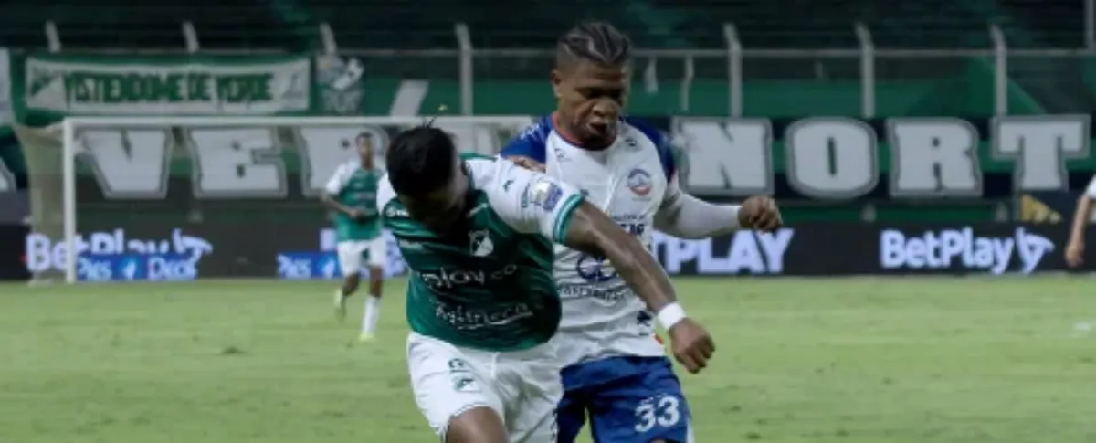 Alianza Valledupar cayó en su visita a Cali por la mínima diferencia. Foto: Win Sports.