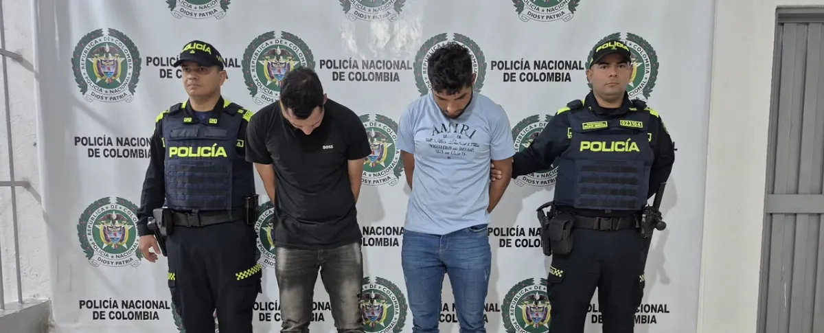 Cayeron dos peligrosos prófugos en el Cesar; cobraban millonadas y tenían condena en firme por secuestro