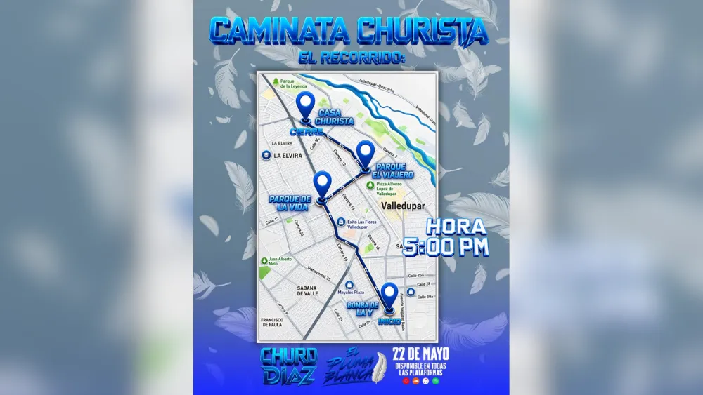 Ruta de la caravana.