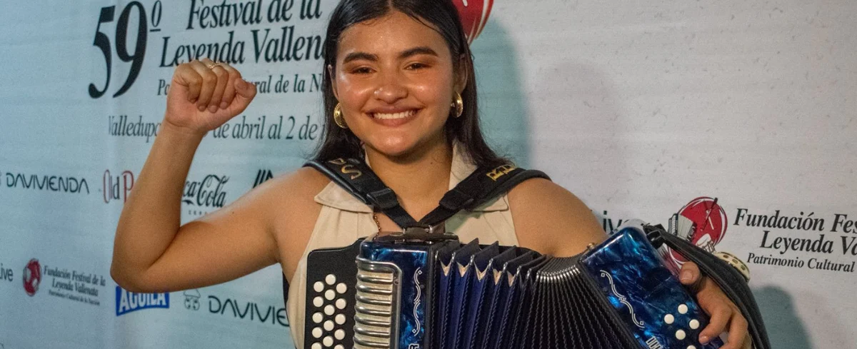 Sara Rhenals, Reina Mayor del Festival Vallenato 2026.