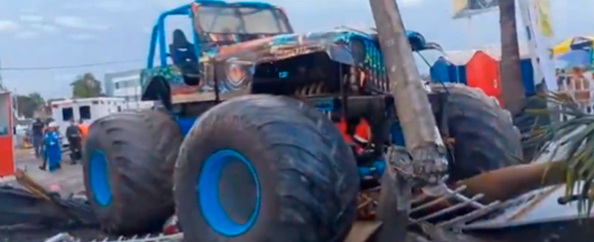 Monster truck en Popayán (Cauca).