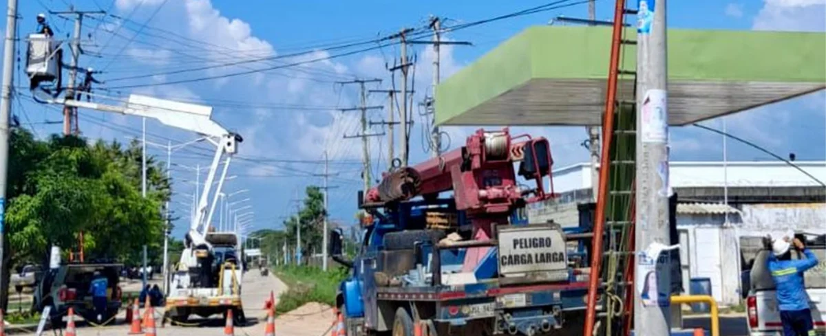 Cortes de energía en Valledupar.