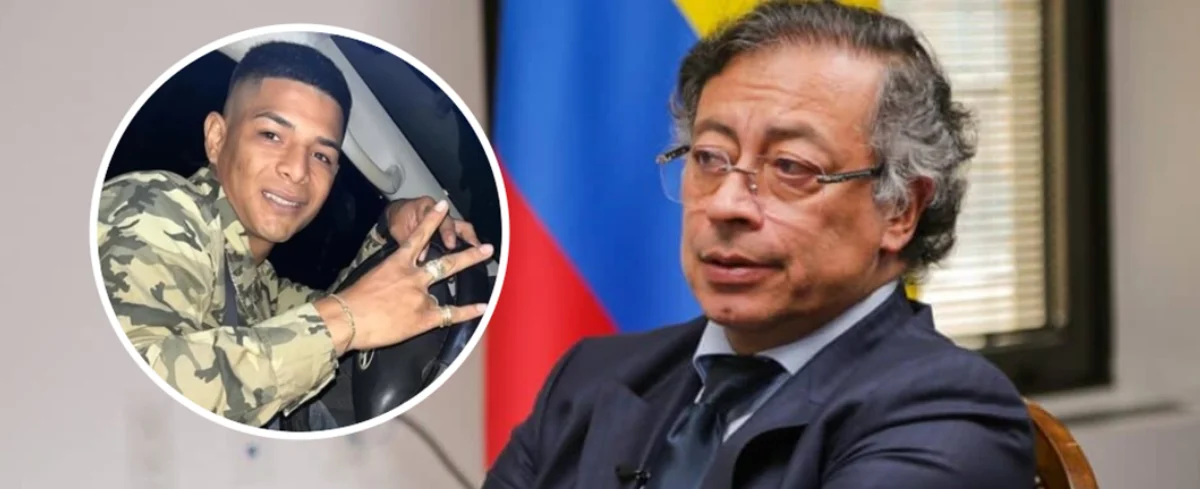 Petro y alias 'Naín'.