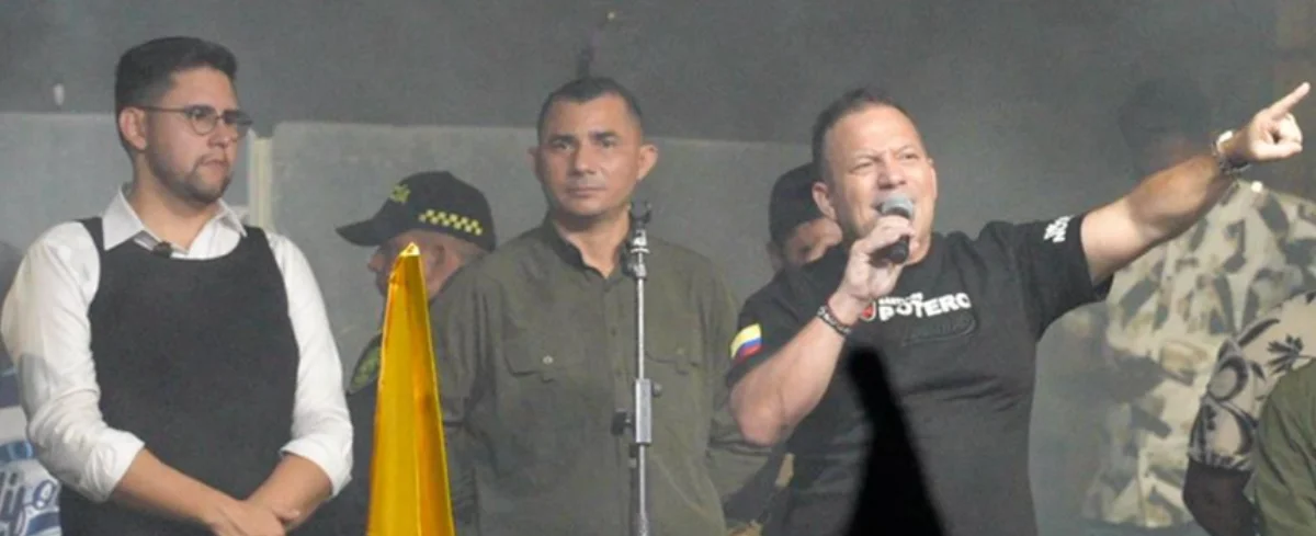 Santiago Botero y Carlos Fernando Cuevas en Cali.