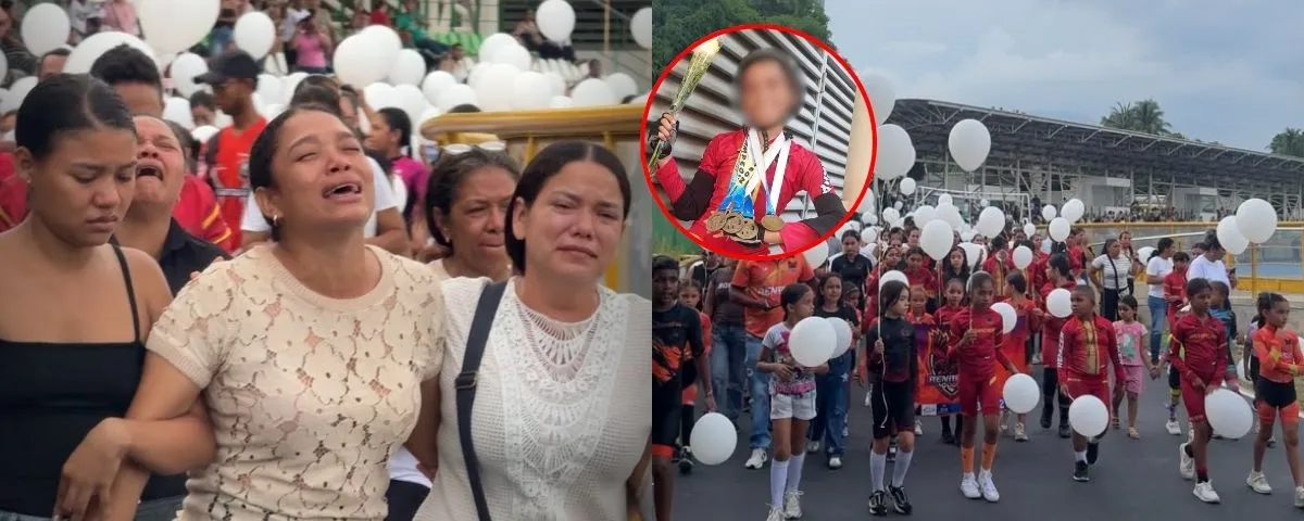 Doloroso adiós a niña patinadora de 11 años en Valledupar