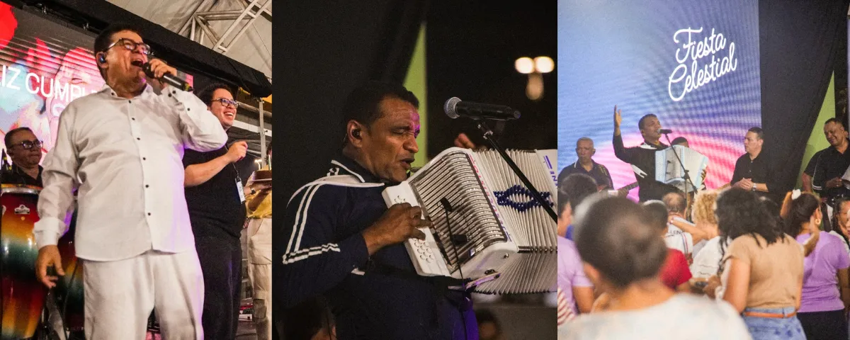 Celebración de los 30 años de Fiesta Celestial en el Parque de la Vida, Valledupar.