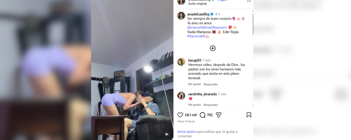El gesto ha sido ampliamente comentado en redes sociales, donde cientos de seguidores manifestaron sentirse conmovidos por la escena, resaltando no solo la interpretación de Ana del Castillo.