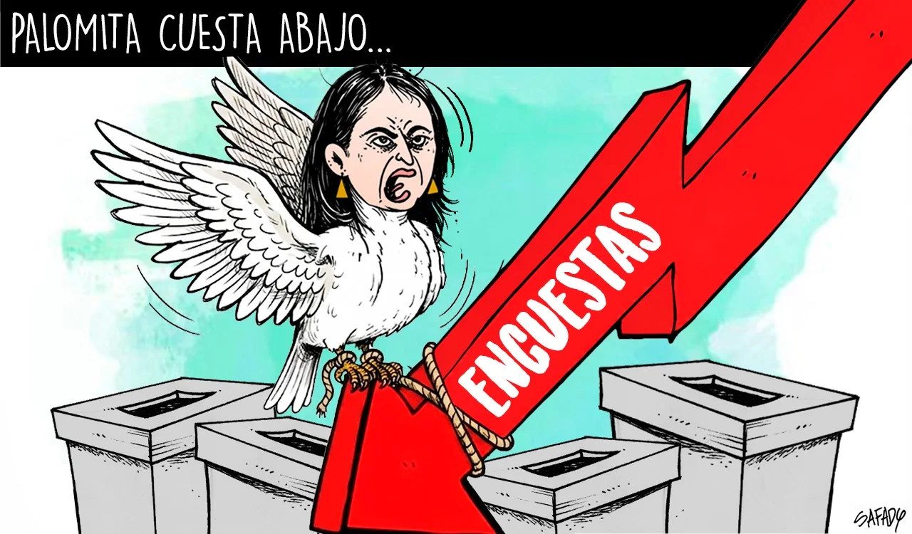 Palomita cuesta abajo…