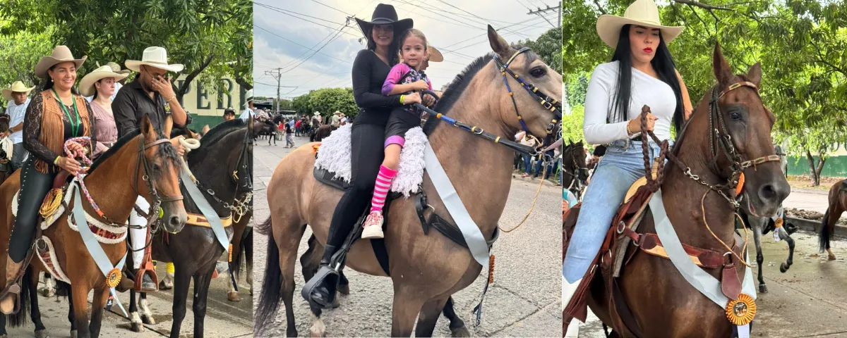 Jinetes y caballos recorrieron las principales calles de Valledupar durante la Gran Cabalgata del Festival Vallenato 2026.