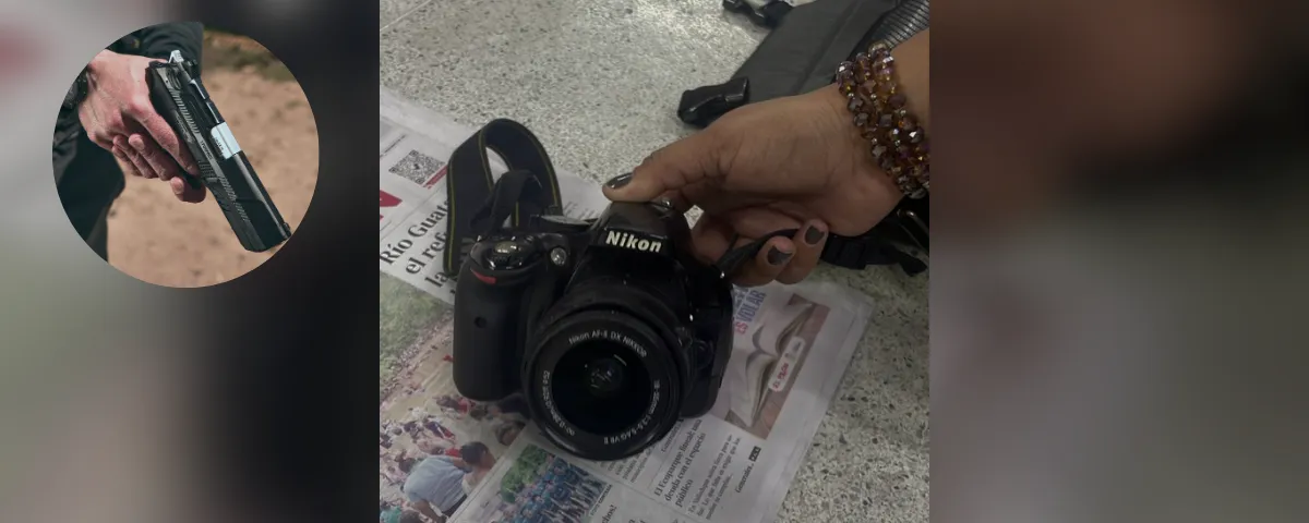 Fotografía de una cámara Niko