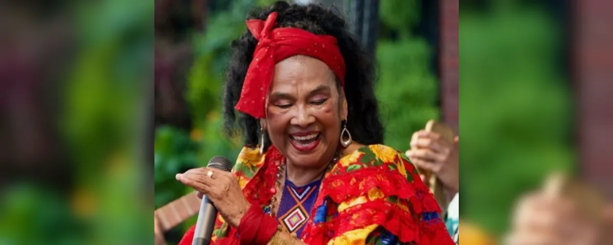 Totó La Momposina, símbolo eterno de la música Caribe y la tradición folclórica colombiana. FOTO: referencia