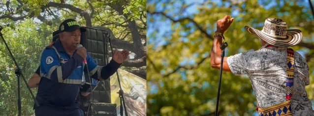 web-Rodrigo Rosado, el agente que cambió las multas por el verso en el Festival Vallenato.