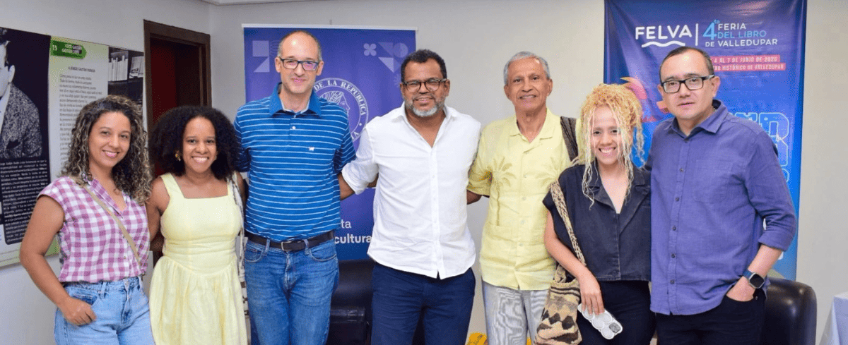 Escritores, lectores y gestores culturales participan en la cuarta Feria del Libro de Valledupar, FELVA 2026.