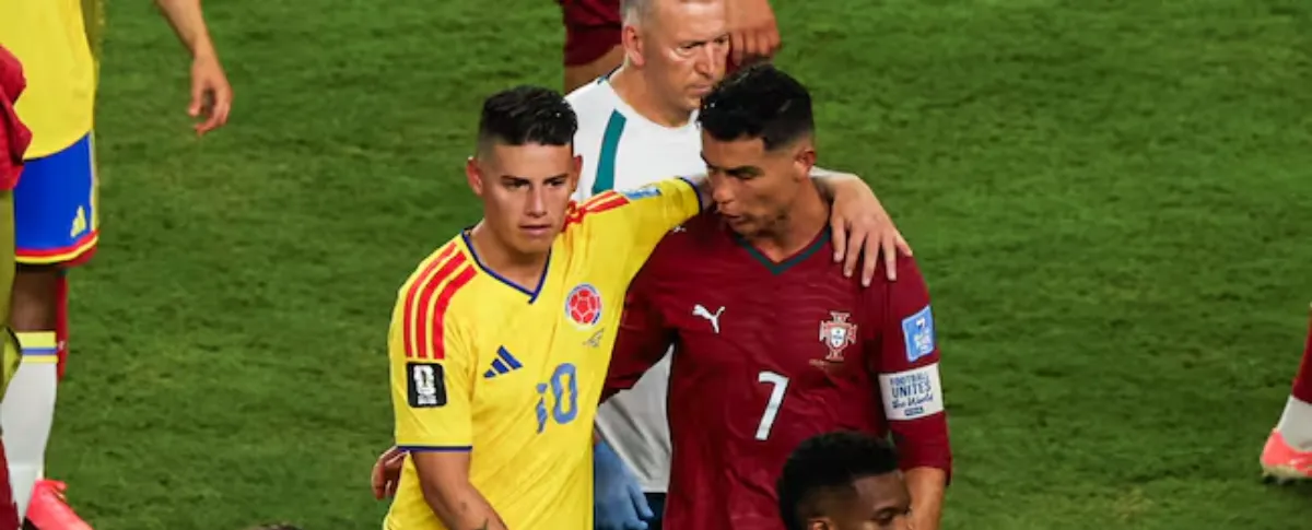 Cristiano Ronaldo habló tras el partido ante Colombia.