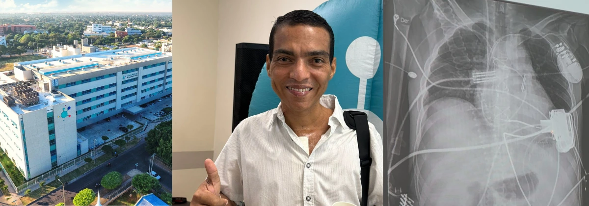 A Roberto Rodríguez le instalaron un corazón artificial en la Alta Complejidad para salvarle la vida.web.
