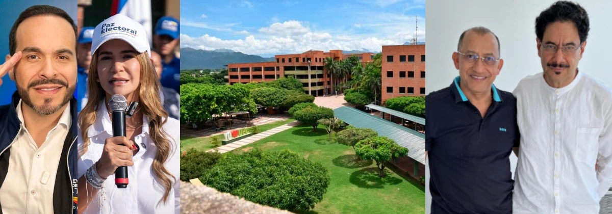 Abelardo de la Espriella, Elvia Milena, Rober Romero e Iván Cepeda-web