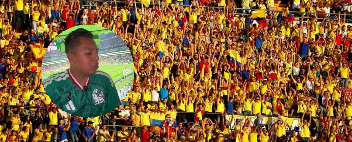 El periodista Arturo Méndez elogió a la afición colombiana.