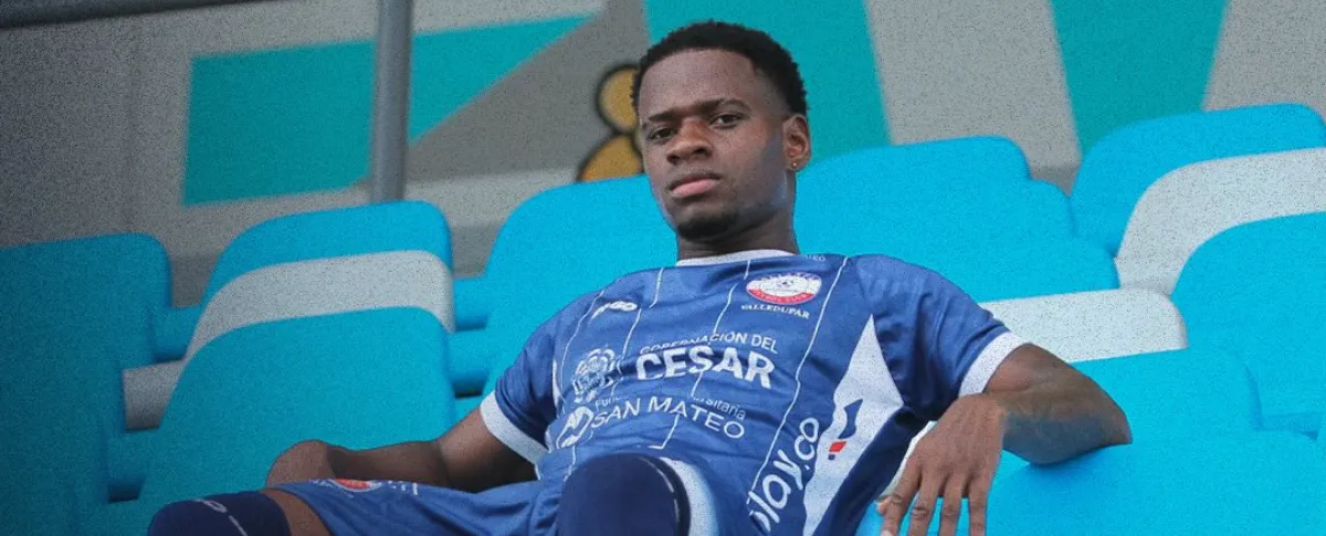 Leyner Palacios fue presentado como nuevo jugador de Alianza Valledupar.