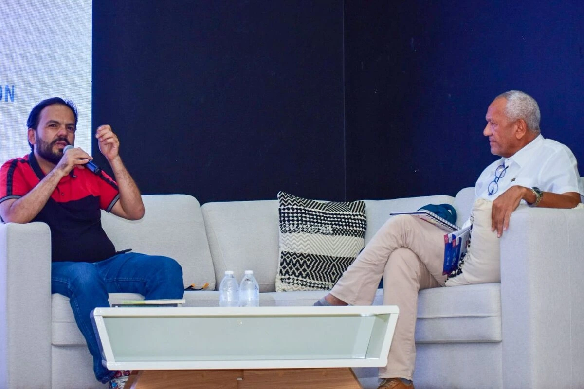 Conversatorio “Espantos, brujería y relatos del más allá”, en el marco de FELVA 2026. Foto: Said Armenta.