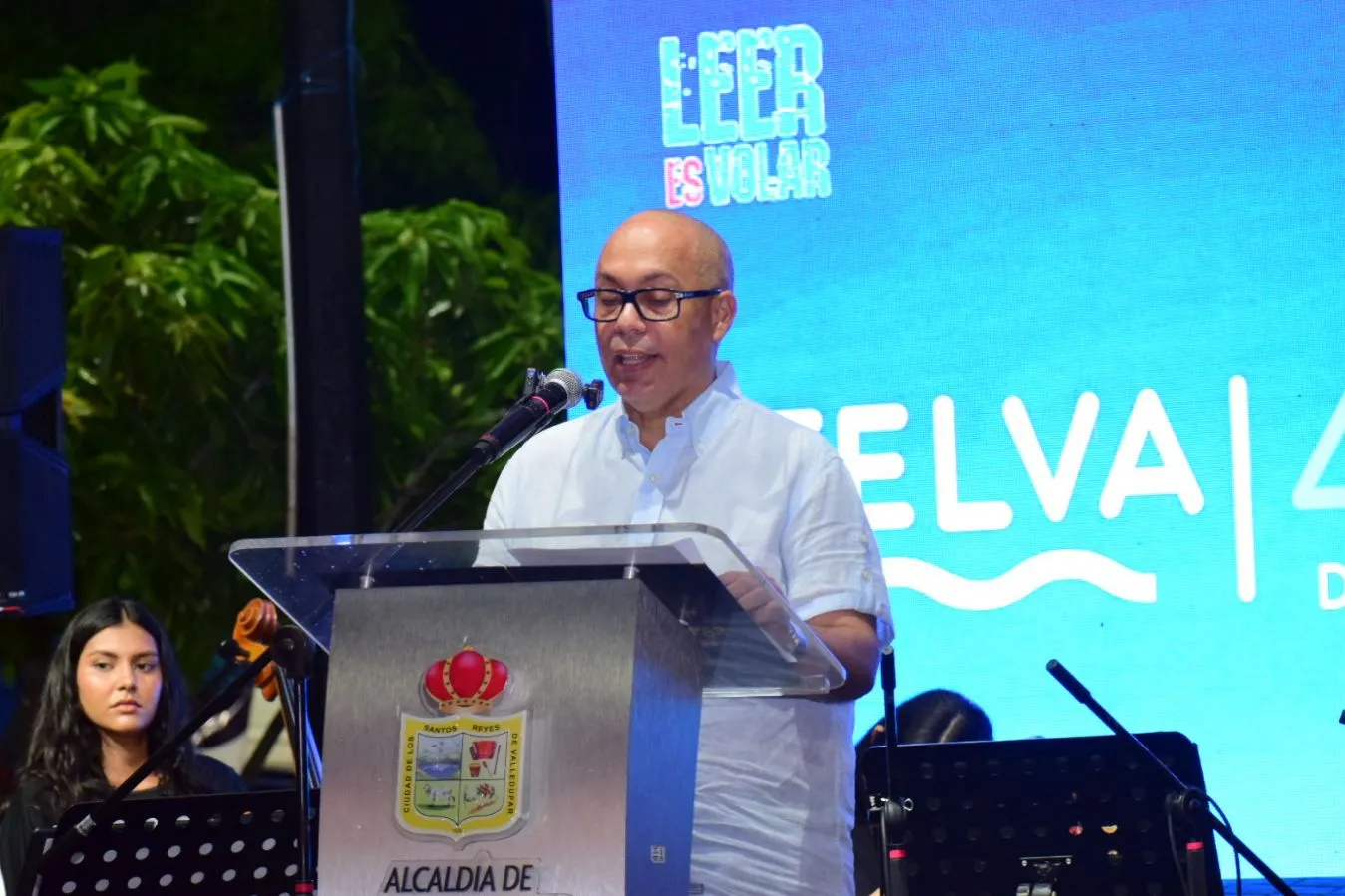El alcalde de Valledupar, Ernesto Orozco, dio apertura a Felva 2026.