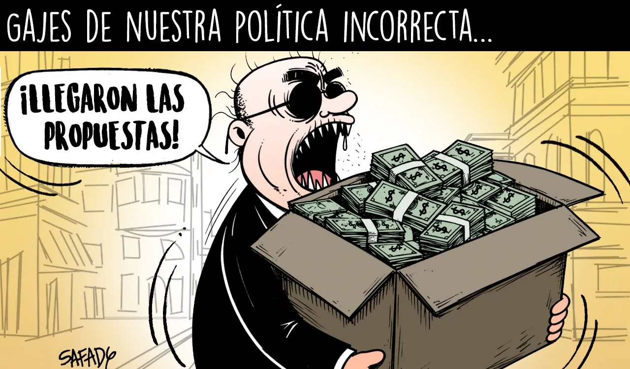 Gajes de nuestra política incorrecta…