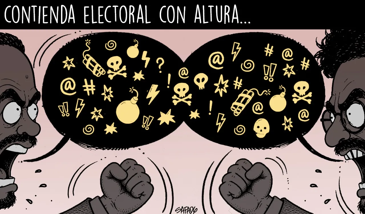 Contienda electoral con altura…