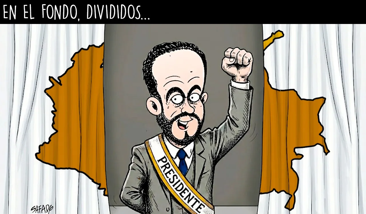 En el fondo divididos…