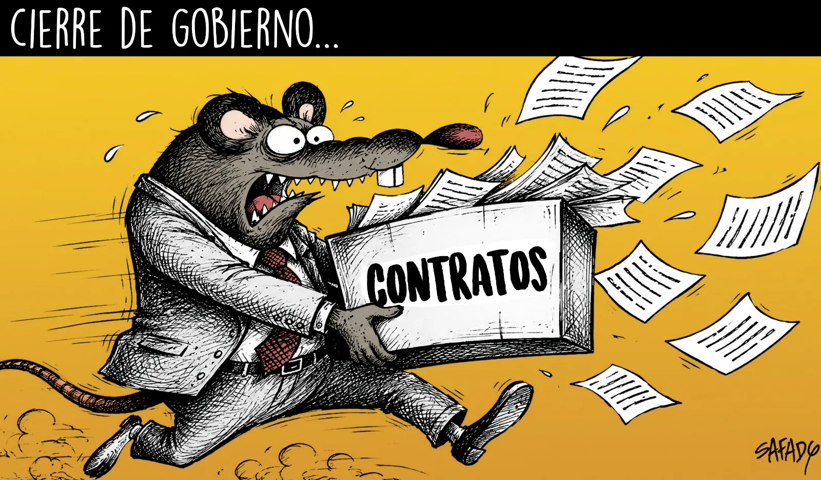 Cierre de gobierno…