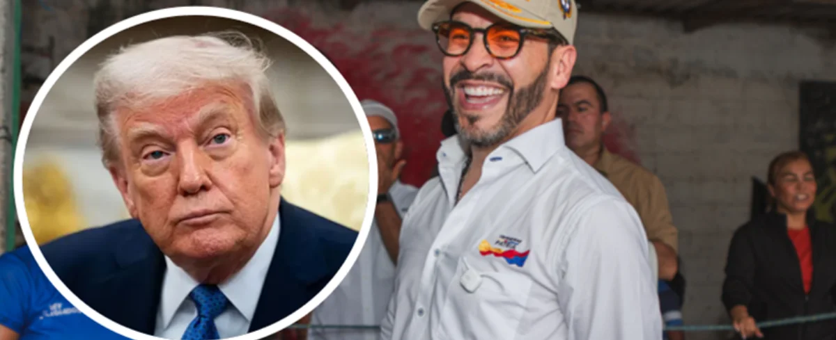 Abelardo de la Espriella y Donald Trump.