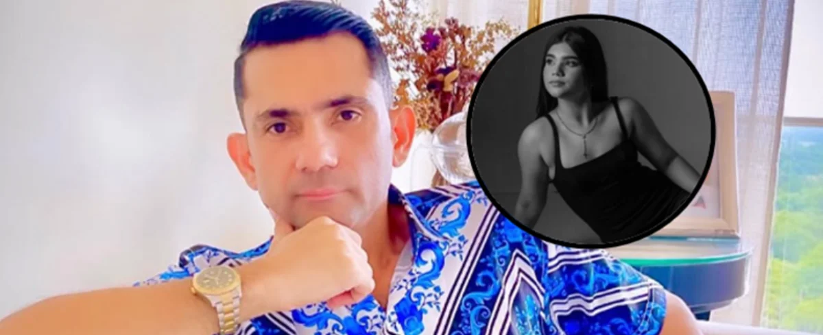 Iván Zuleta y su sobrina Daniela Zuleta.