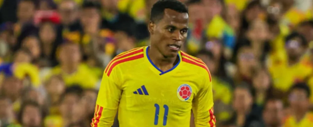 Jhon Arias, futbolista de la Selección Colombia.