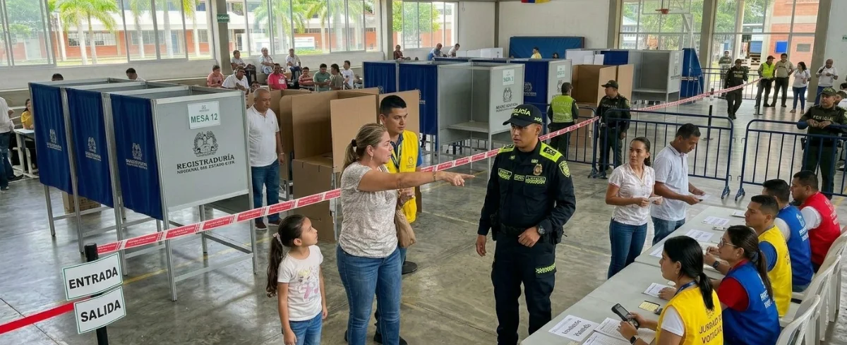 Puestos de votación en Valledupar.
