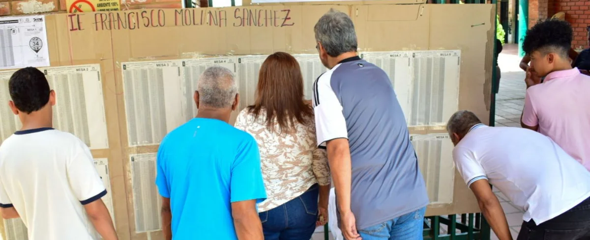 Puestos de votación en Valledupar.