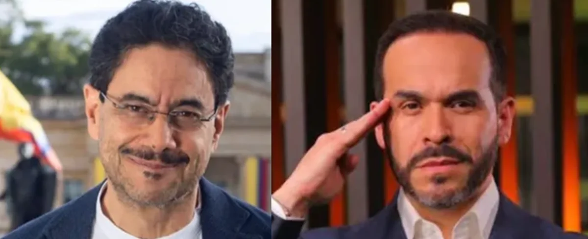 Iván Cepeda y Abelardo de la Espriella.