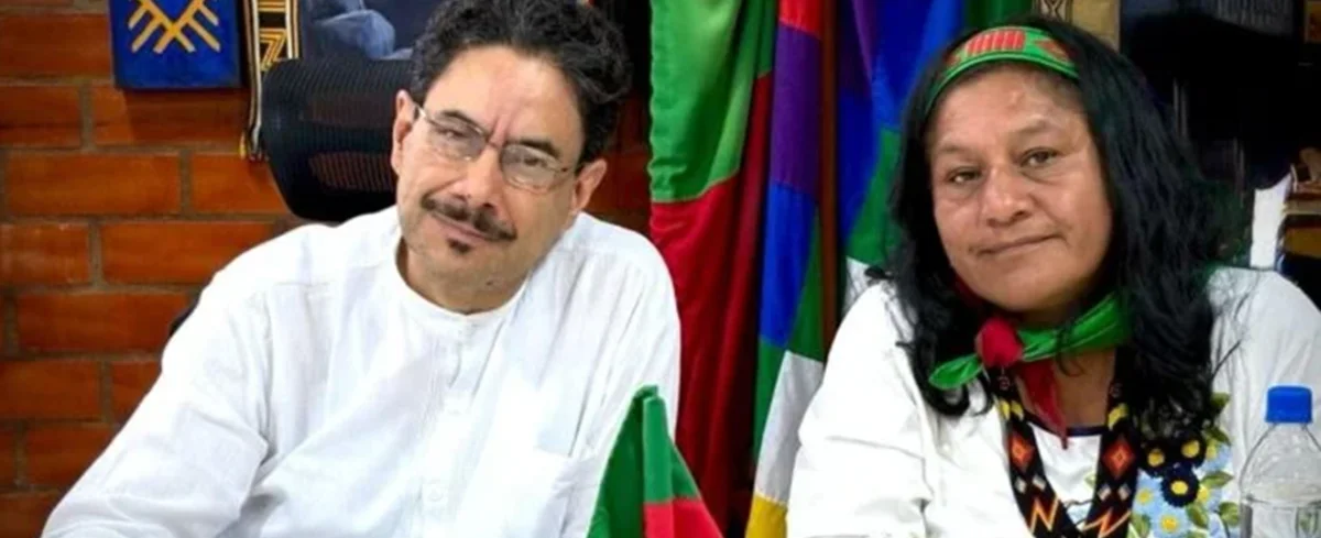 Iván Cepeda y Aída Quilcué