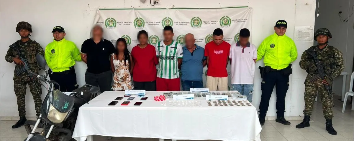 Cayeron ‘Los Domiciliarios’, presunta red dedicada al microtráfico en Chiriguaná, Cesar