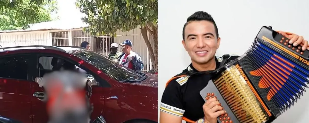 Atacan a disparos al acordeonero Anuar García tras intentar perseguir a los ladrones que lo robaron en Valledupar