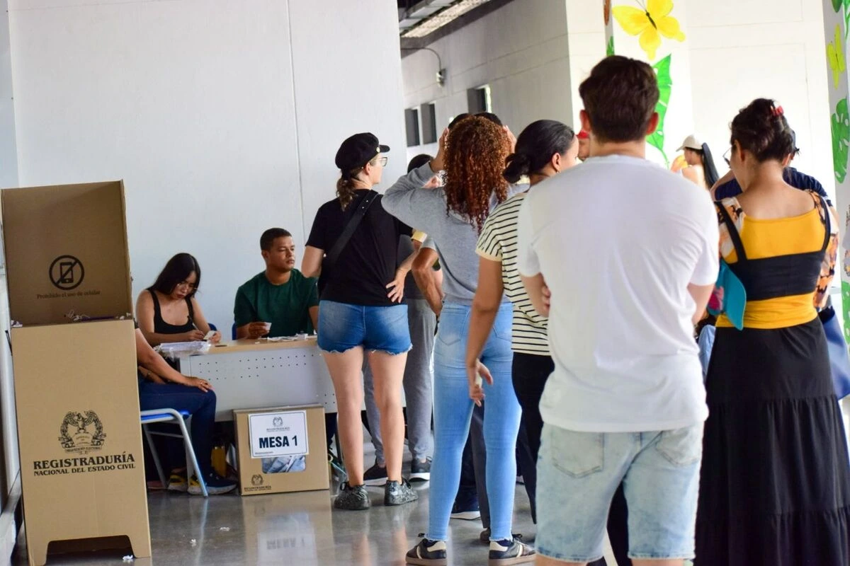 Valledupar cerró la jornada presidencial con 190.265 sufragantes y una participación del 54,60% del censo electoral. Foto: Said Armenta.