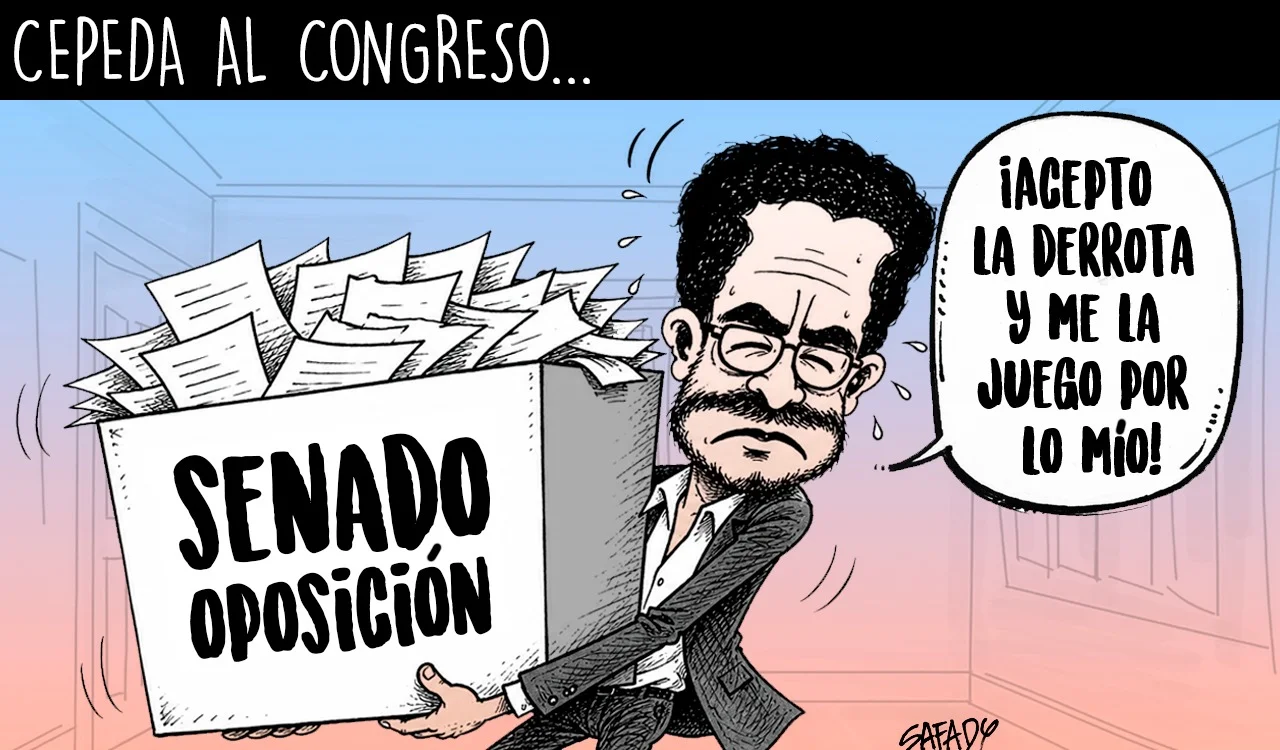 Cepeda al congreso…