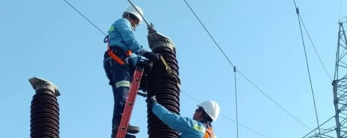 Trabajadores de Afinia realizando operaciones. FOTO: web